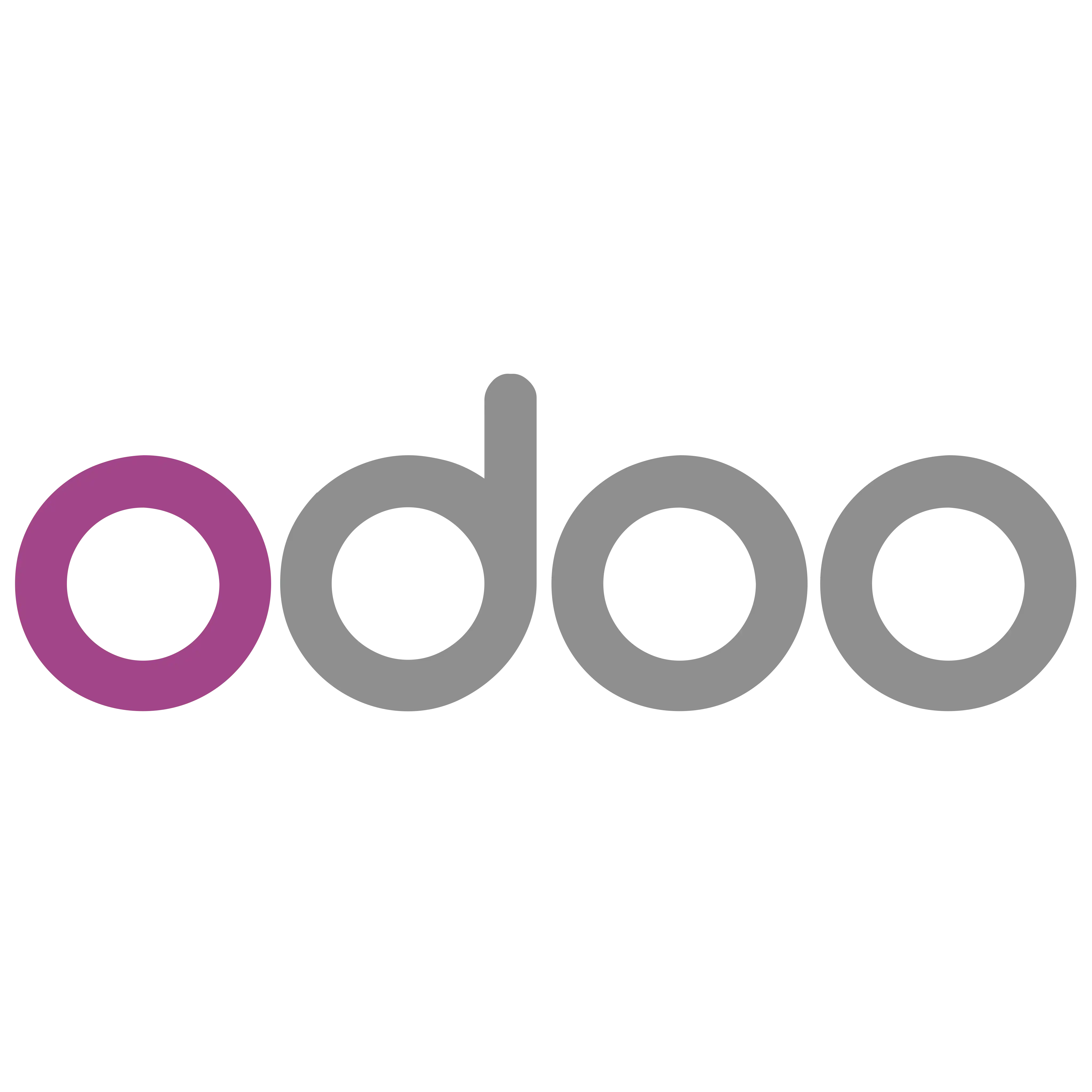 Odoo ERP logo showcasing integration with Stockount inventory control and audit management platform.