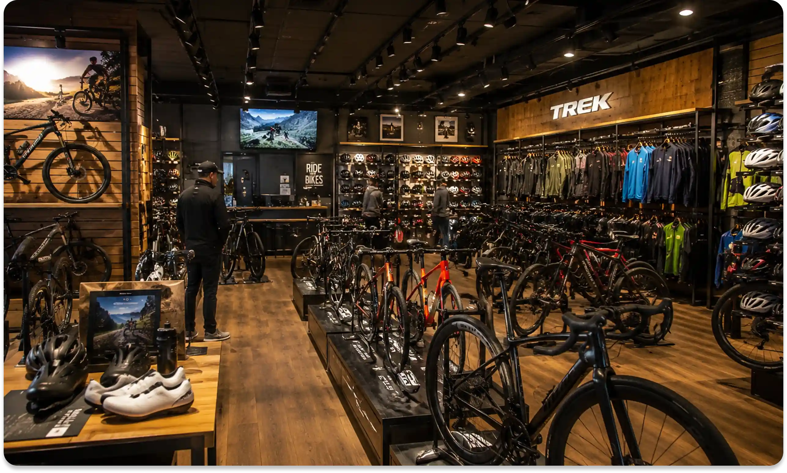 Northbound store interior / dealer showroom